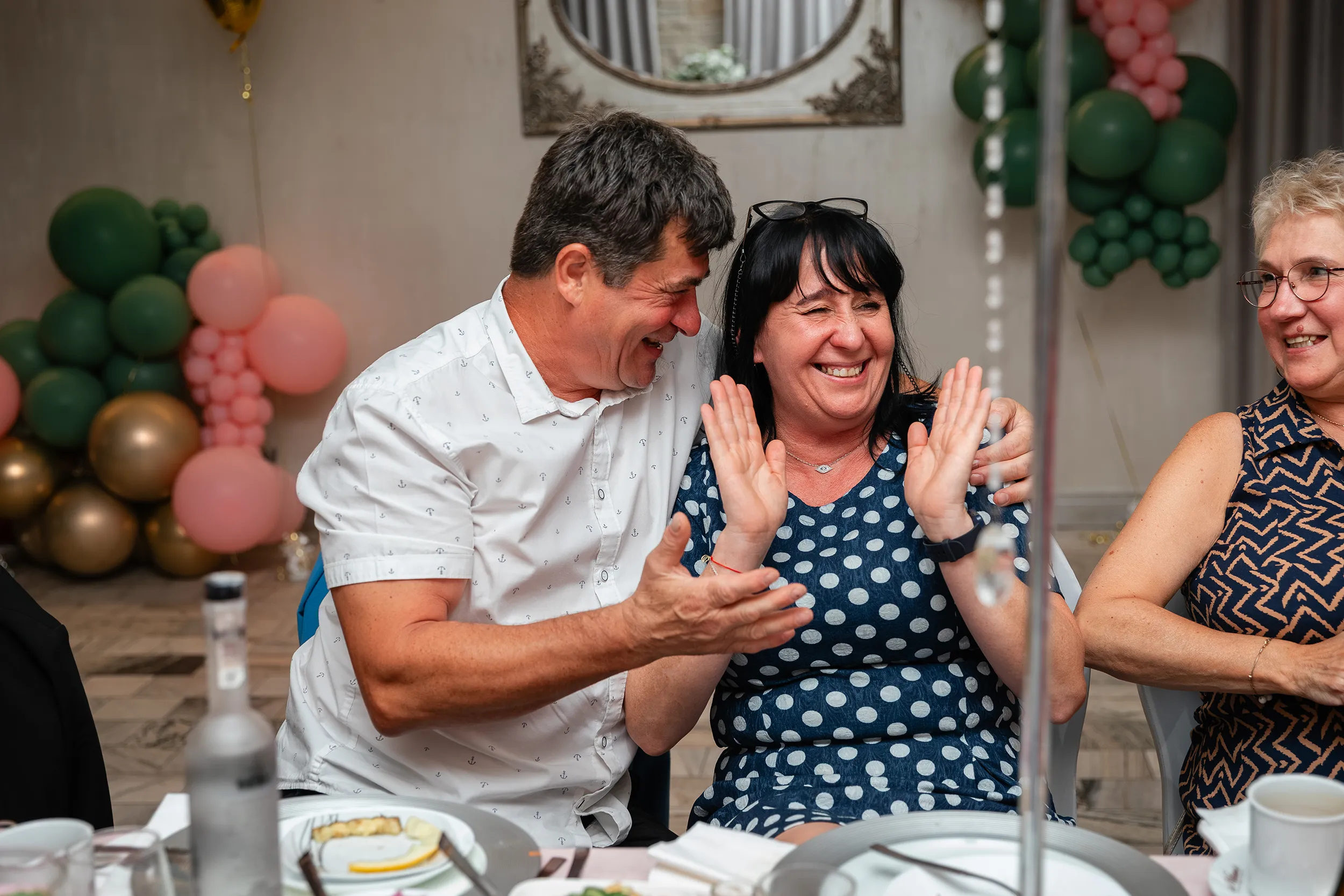 Fotografia urodzinowa - fotograf na jubileusz Łódź - 40. urodziny Wioli