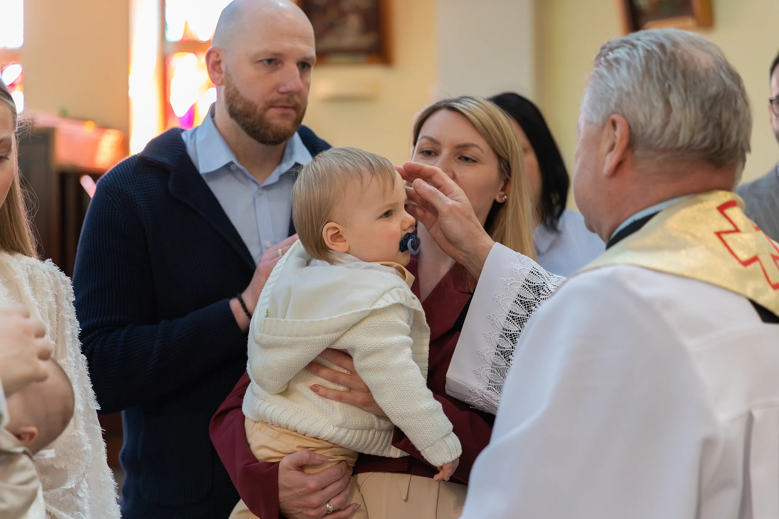 Fotografia chrzcielna - fotograf na chrzest Łódź - zdjęcia z chrztu świętego Eryka