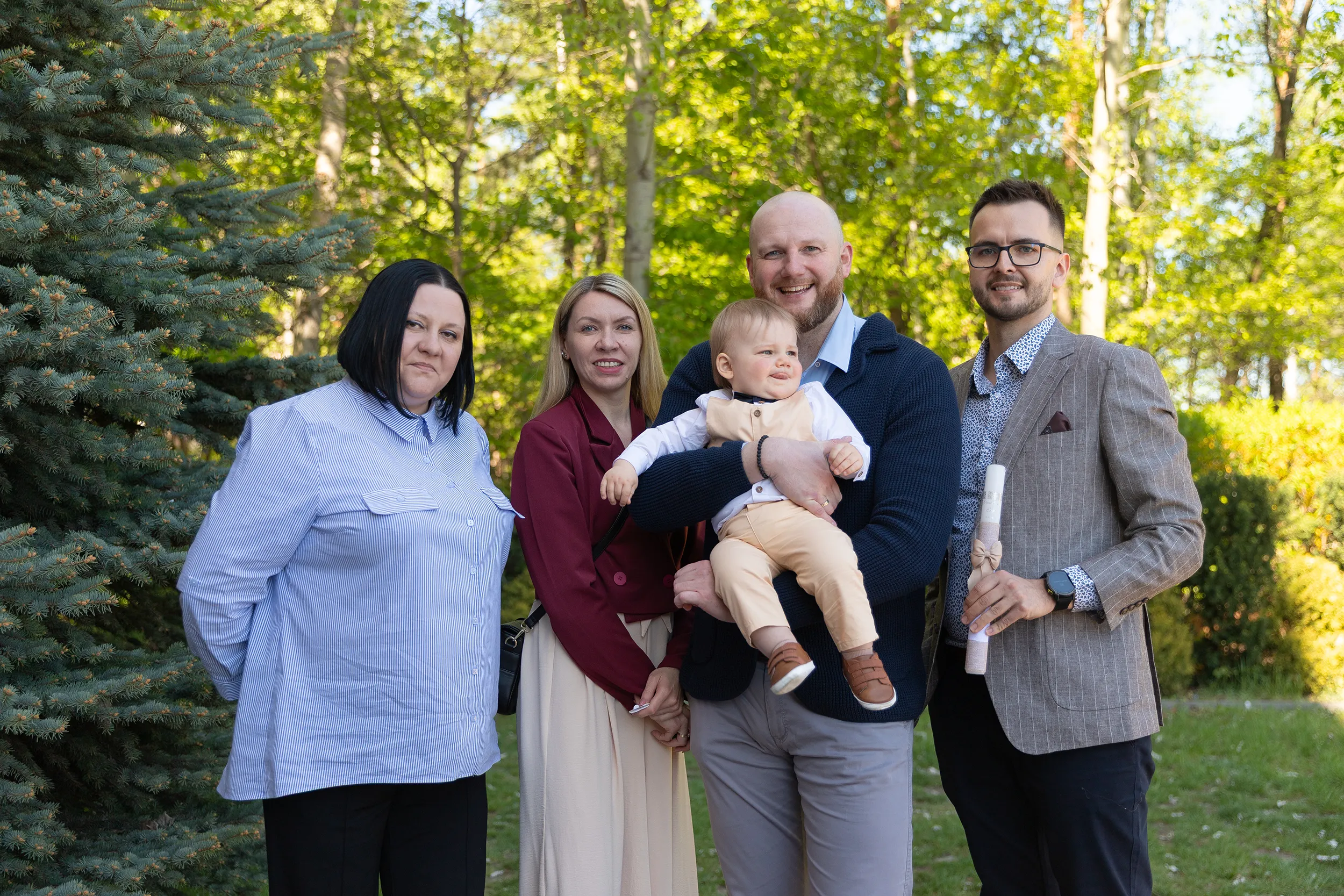 Fotografia chrzcielna - fotograf na chrzest Łódź - zdjęcia z chrztu Eryka