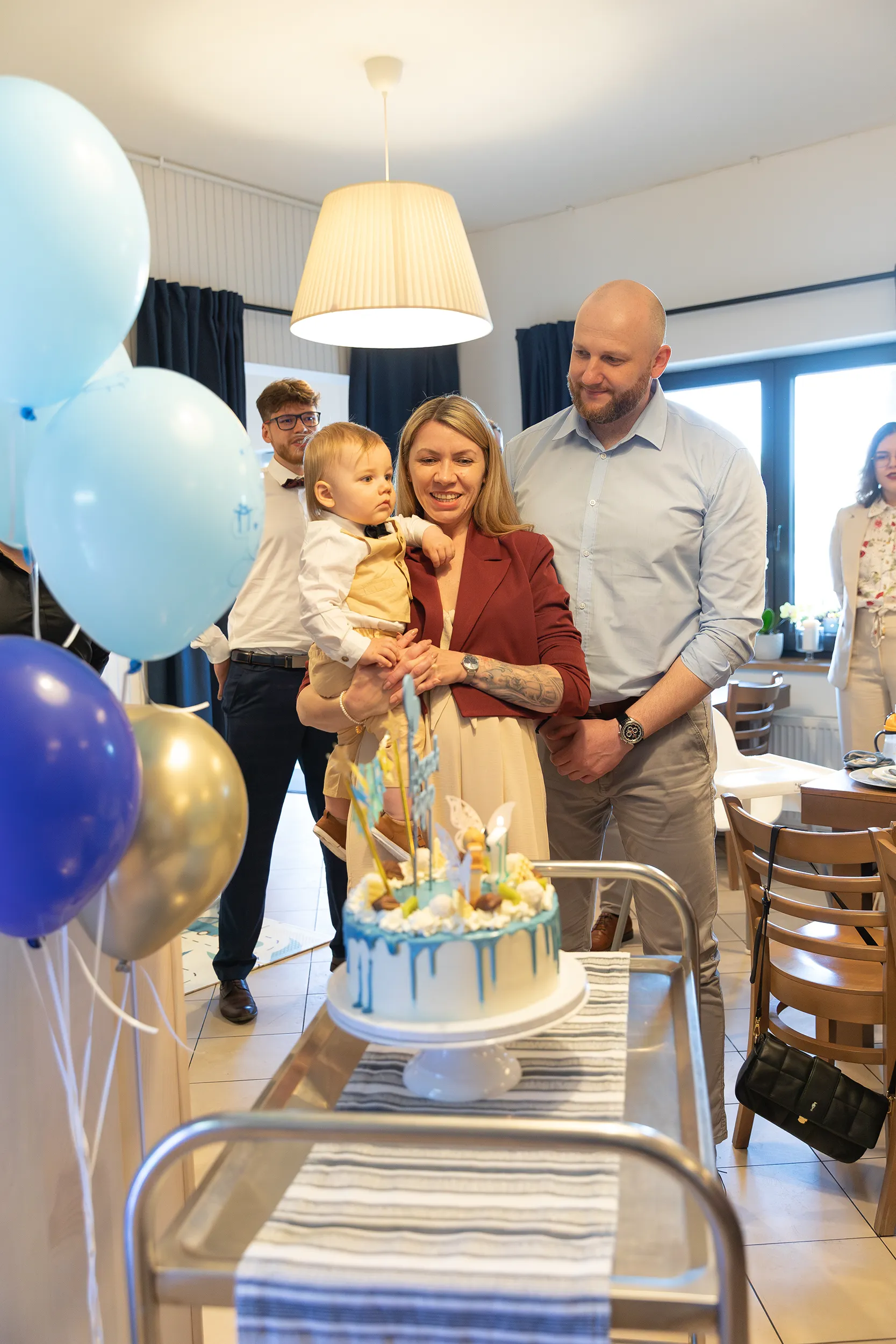 Zdjęcia z chrztu świętego - fotograf na chrzest Łódź - fotografia chrzcielna Eryka