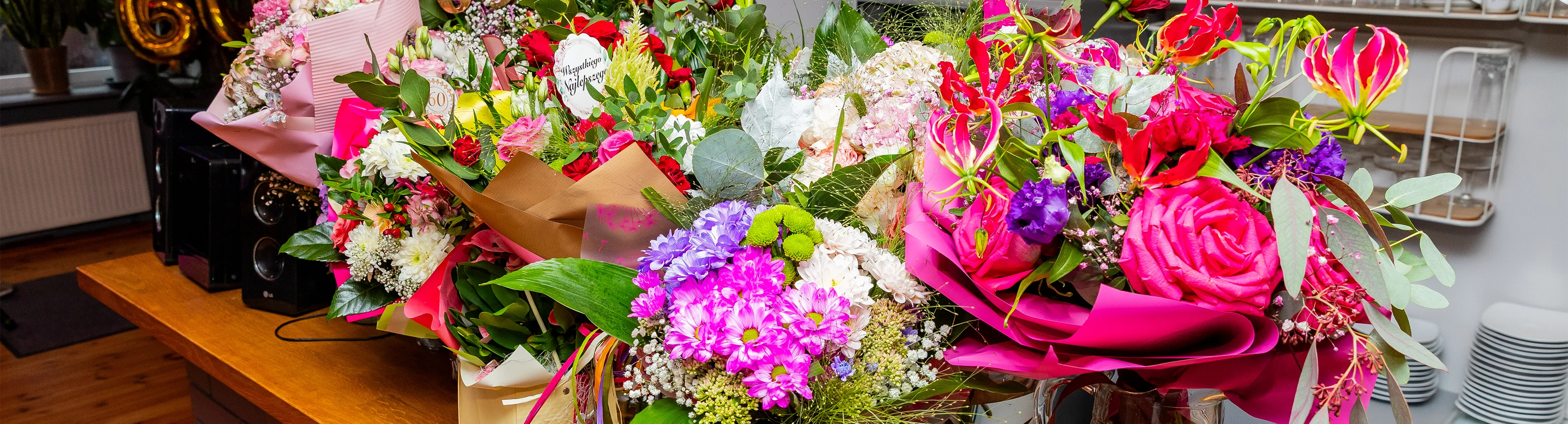 Reportaż z jubileuszu 60. urodzin Iwony, Renaty i Grzegorza - fotograf na jubileusz Łódź - fotografia jubileuszowa