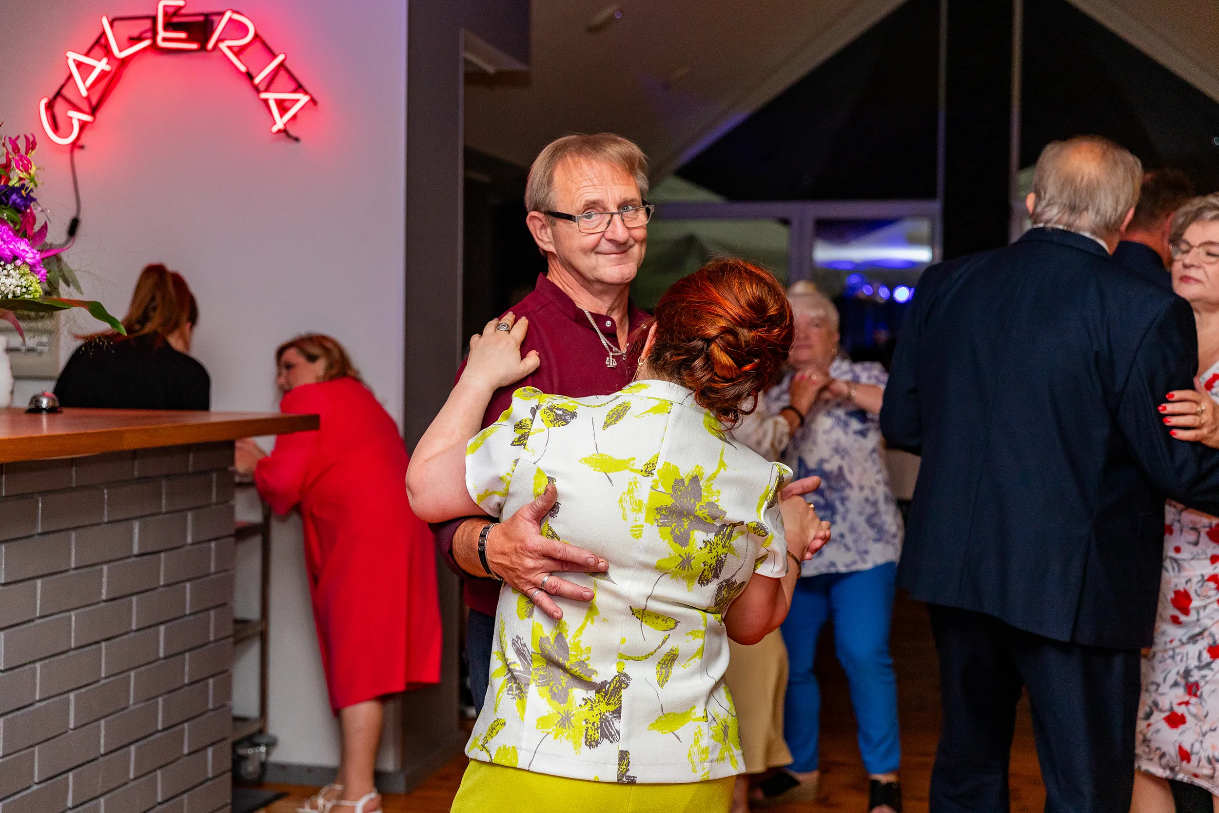 Zdjęcia z jubileuszu 60. urodzin Iwony, Renaty i Grzegorza - fotograf na jubileusz Łódź - fotografia jubileuszowa