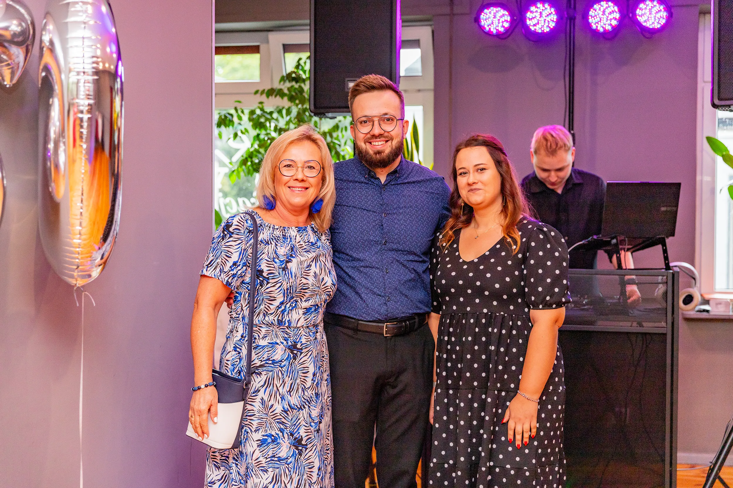 Zdjęcia z jubileuszu 60. urodzin Iwony, Renaty i Grzegorza - fotograf na jubileusz Łódź - reportaż z jubileuszu