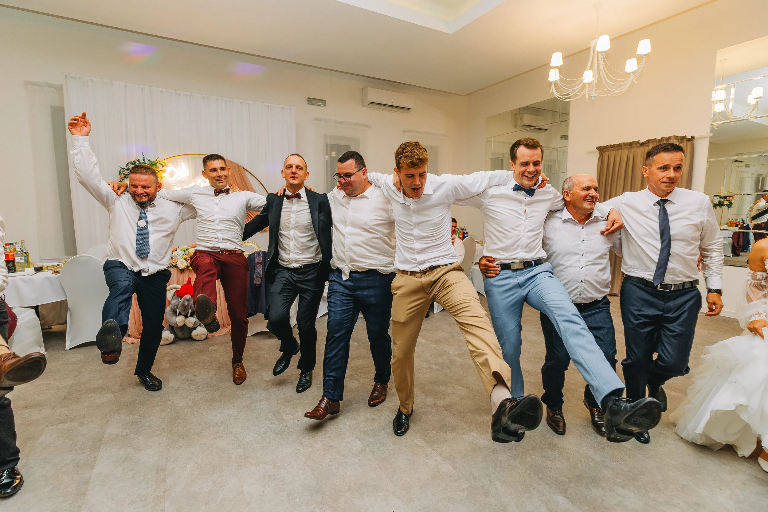 Weselne ujęcia z tańca - fotograf ślubny Łódź