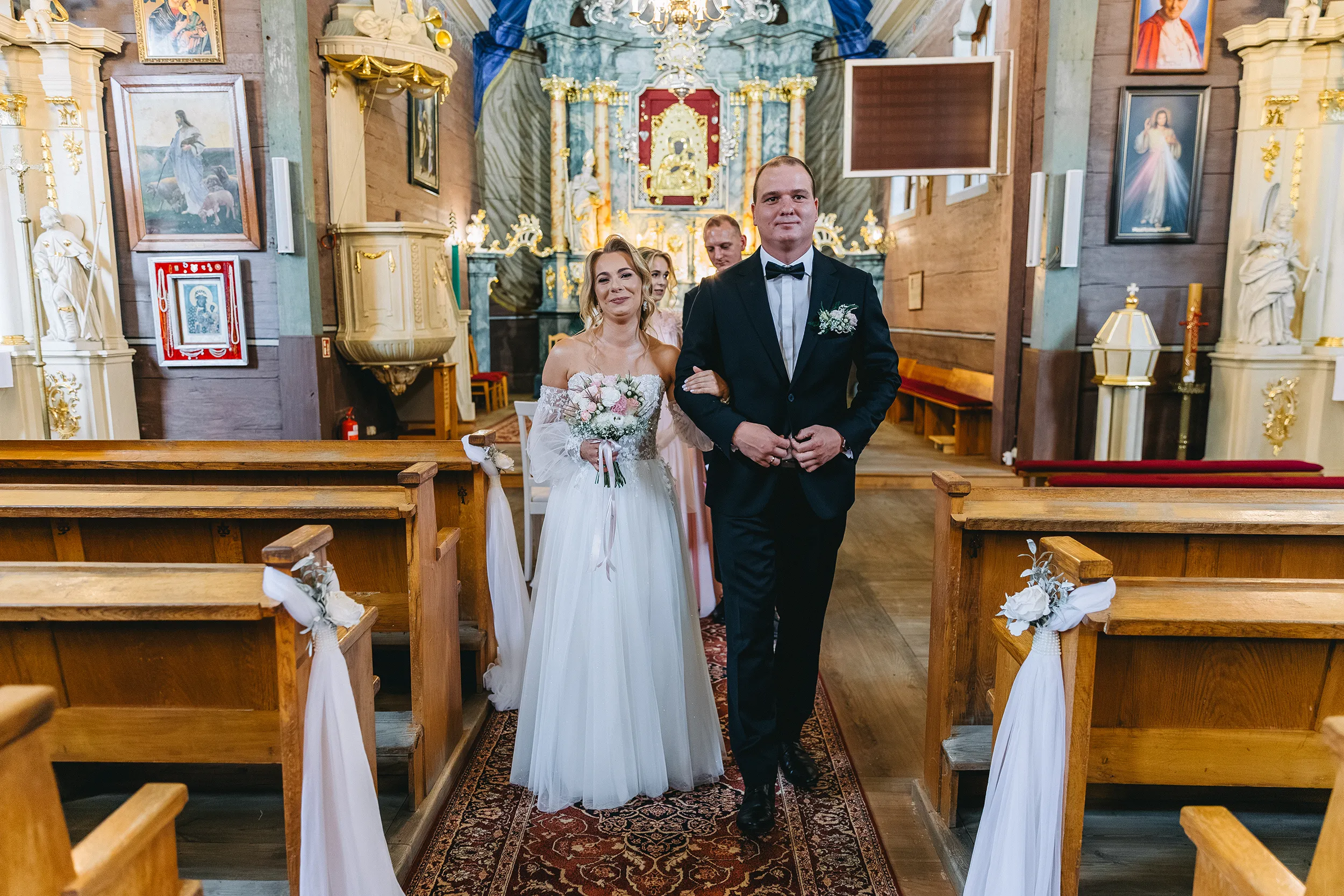 Weselna atmosfera - fotografia ślubna Aleksandrów Łódzki