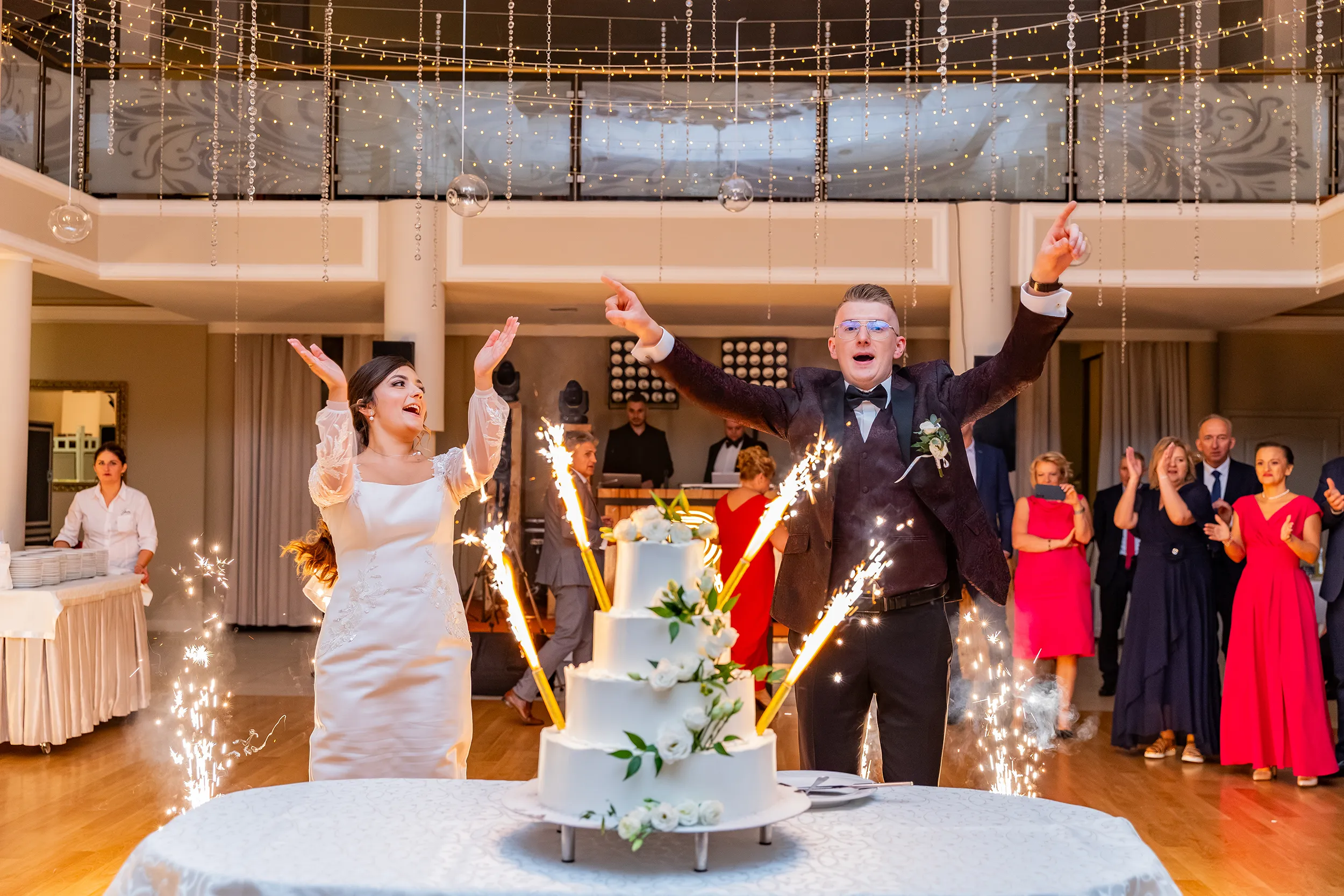 Weselna zabawa - fotograf na ślub Tomaszów Mazowiecki