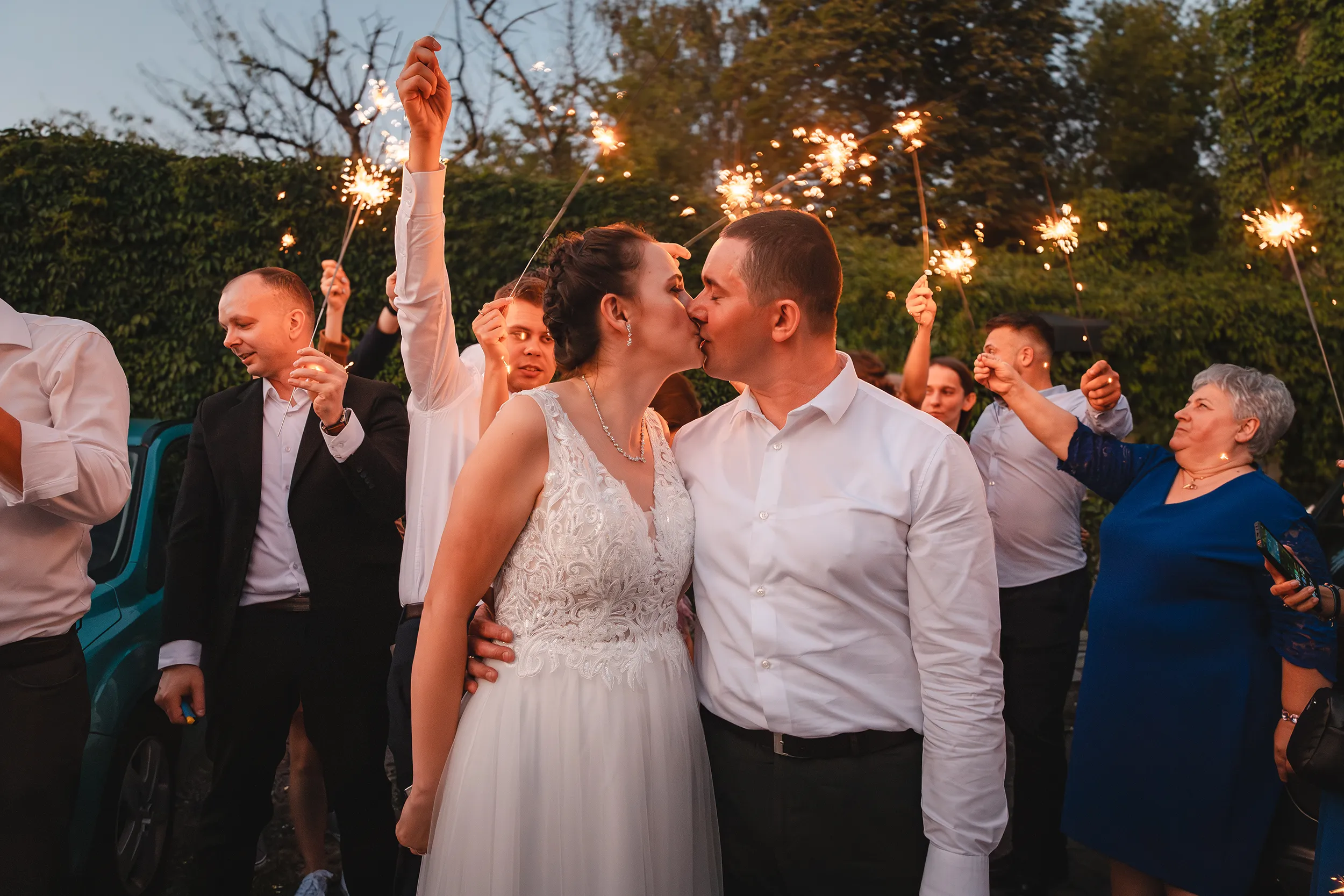 Weselne wspomnienia - sesja ślubna Bełchatów