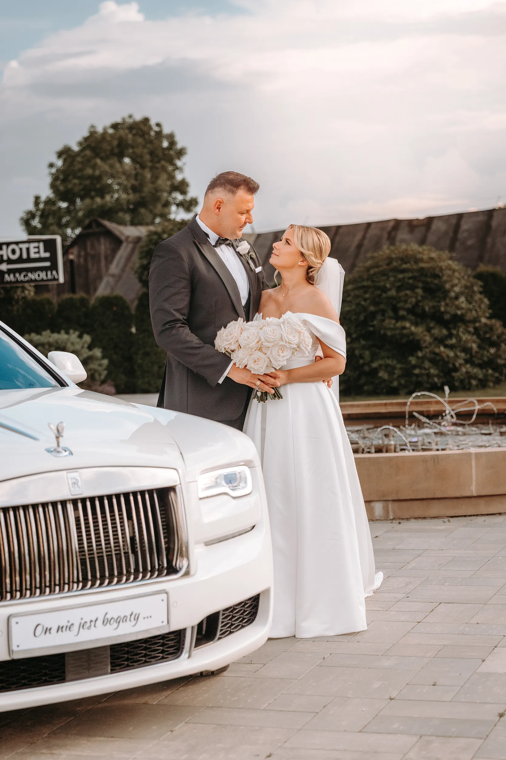 Moment przed ceremonią - reportaż ślubny Zgierz