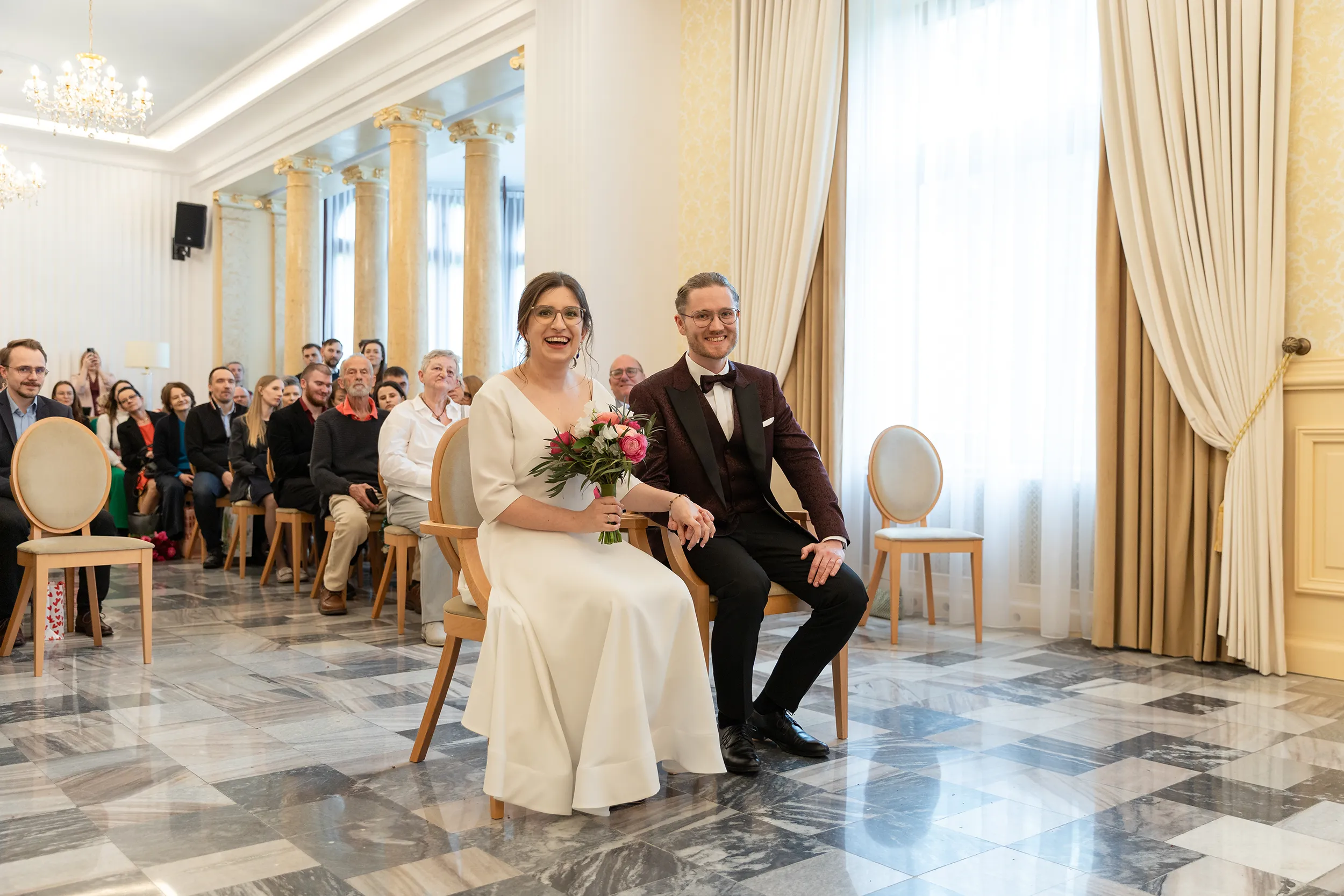 Przygotowania do ceremonii - fotograf ślubny Łódź