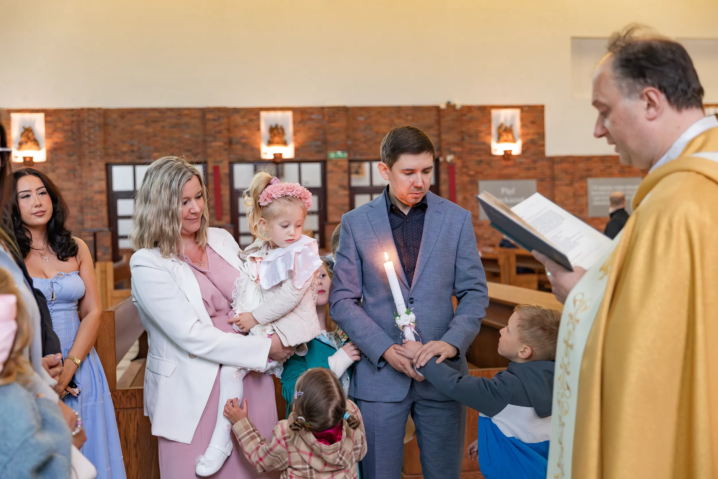 Ceremonia chrztu - fotograf na chrzest Łódź