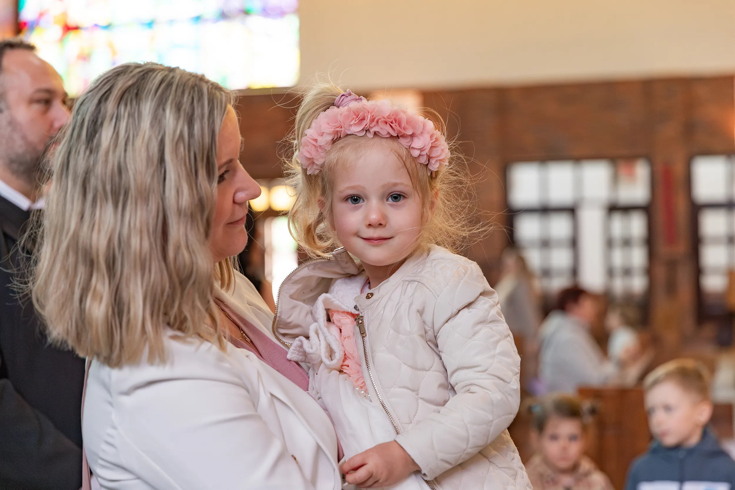 Przygotowania do chrztu - fotograf na chrzest Łódź