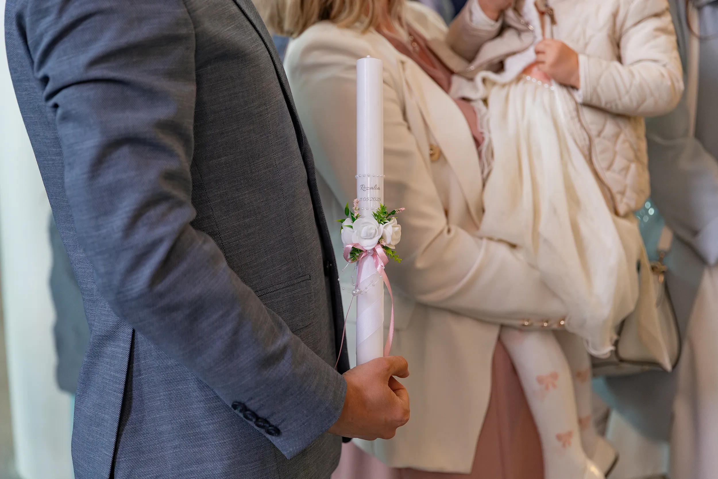 Przygotowania do chrztu świętego - fotograf na chrzest Pabianice